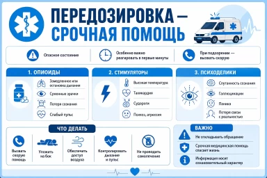 Помощь при передозировке в Обнинске